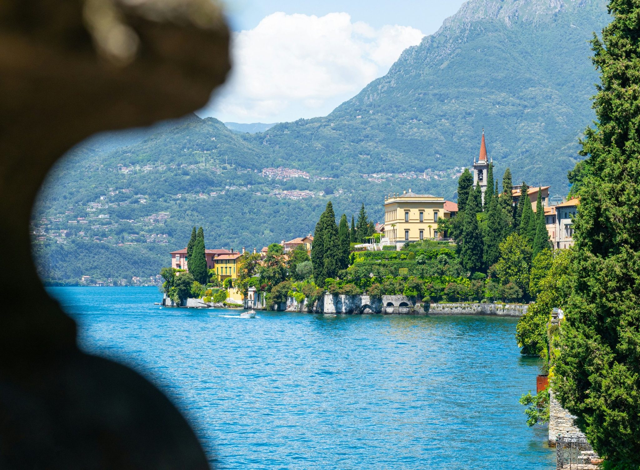 A villa on Lake Como
